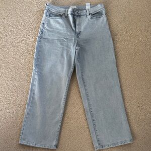 Banana Republic Sky Blue Straight Leg Jeans